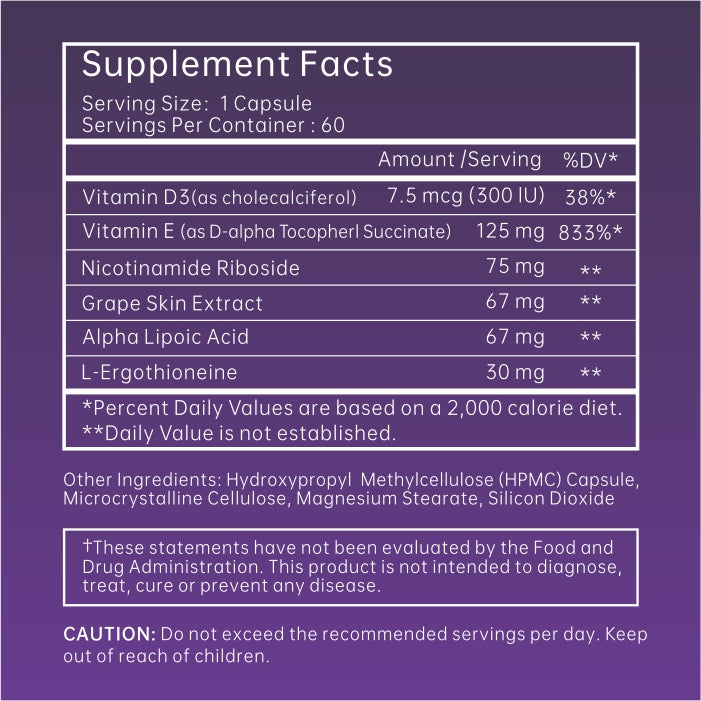 Joyable 麦角硫因女士胶囊，60 粒